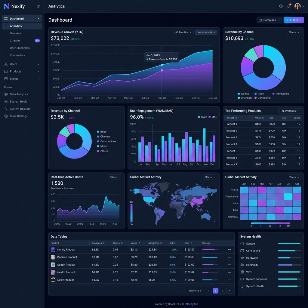 Nexify Dashboard Service